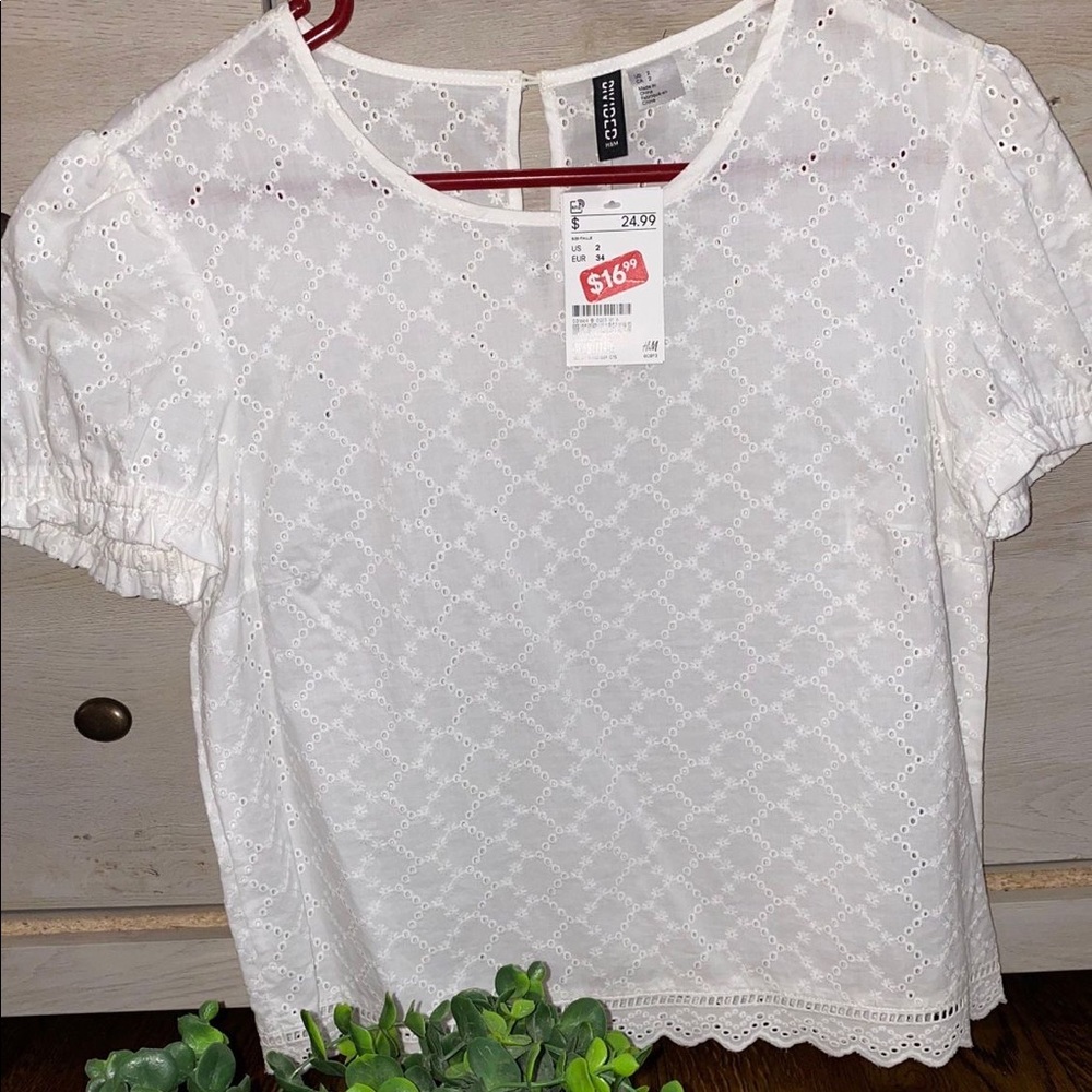 H&M White Top